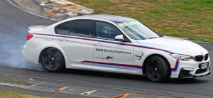 BMW M3 supercar hot laps