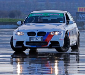Skid pan driver training